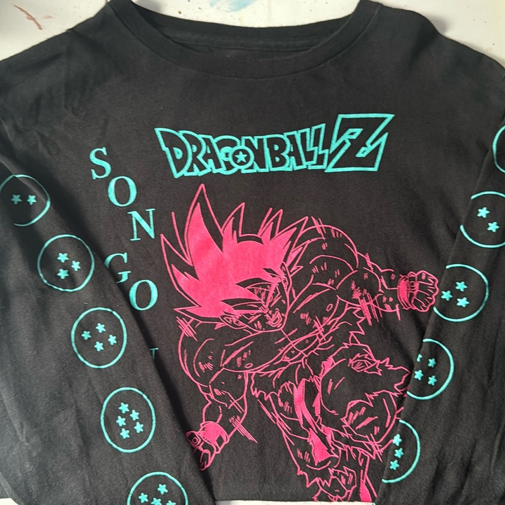 Dragon Ball Z Son Goku Long Sleeve Size S